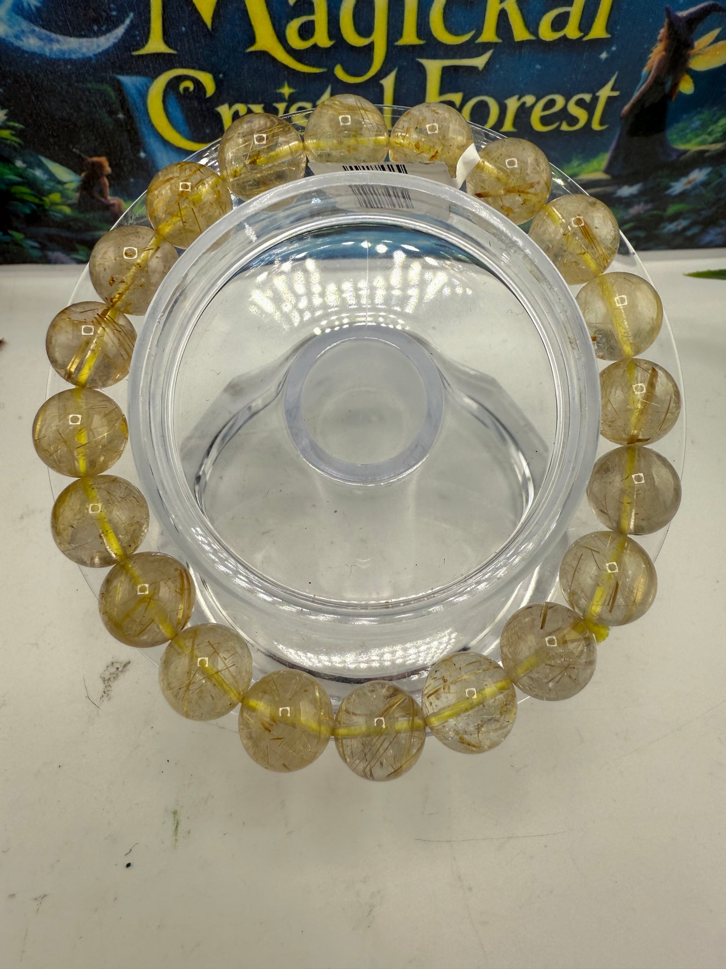 Golden Rutile Bracelet 10mm