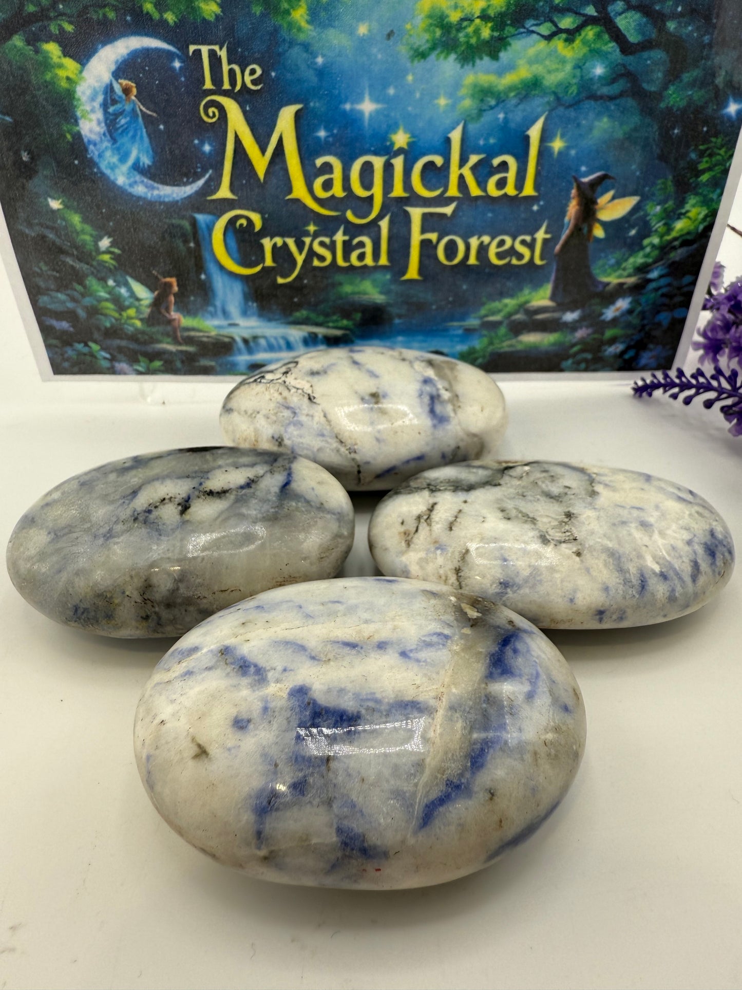 Afghanite Palm Stones
