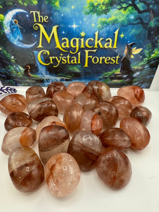 Amphibole Quartz Tumbled