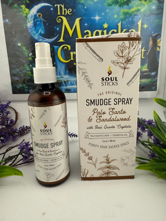 Palo Santo & Sandalwood Soulsticks Smudge Spray 100ml