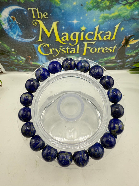 Lapis Lazuli Crystal Bracelet 10mm