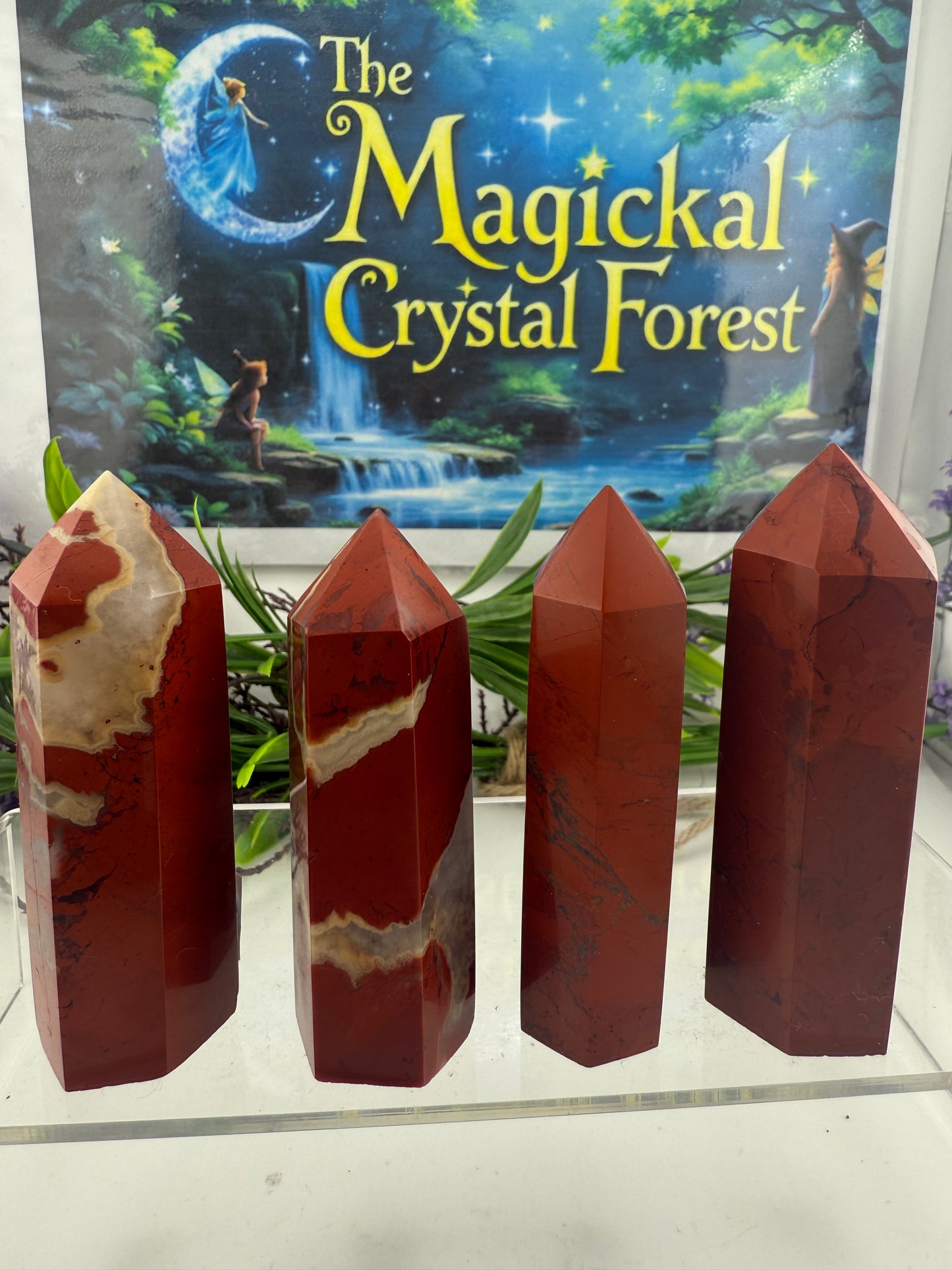 Red Jasper Points