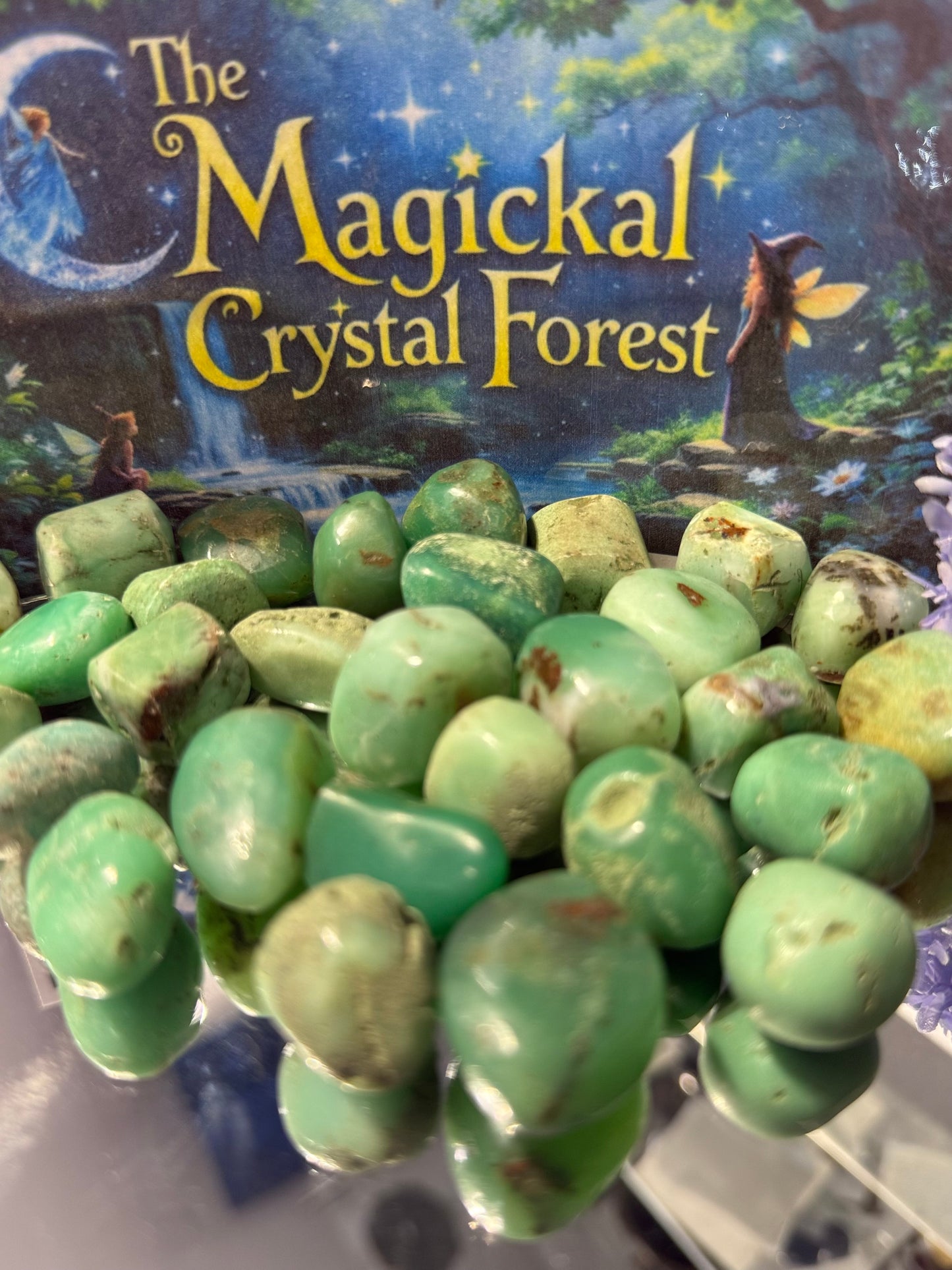Chrysoprase Tumbled
