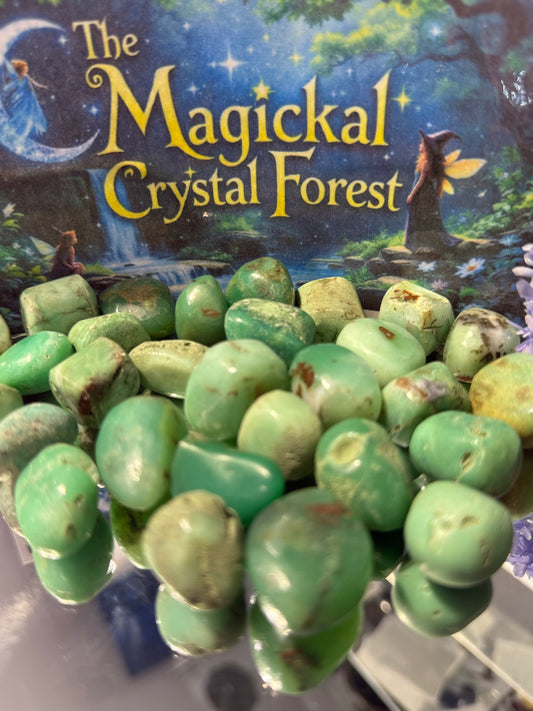 Chrysoprase Tumbled