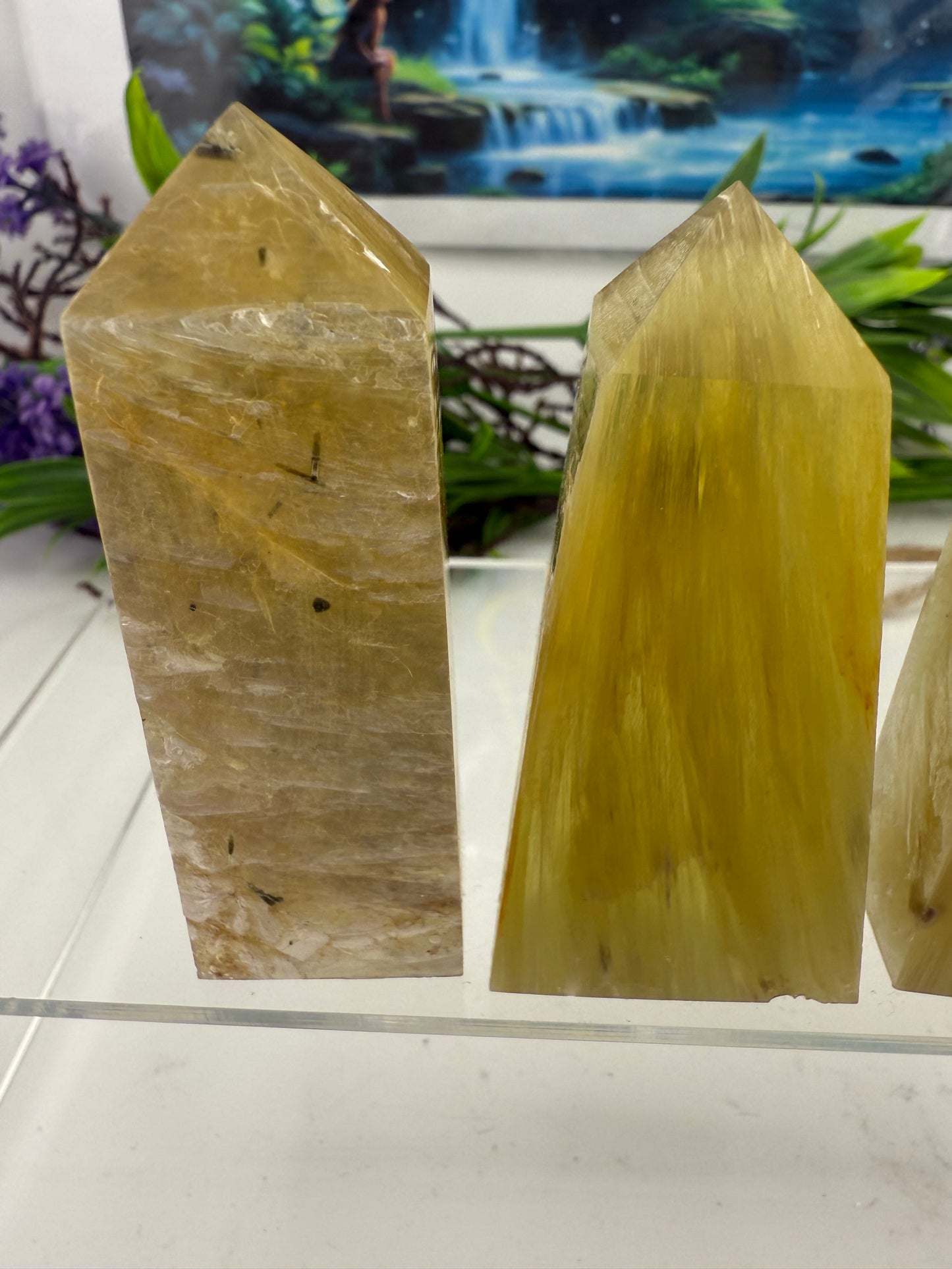 Yellow Mica Points