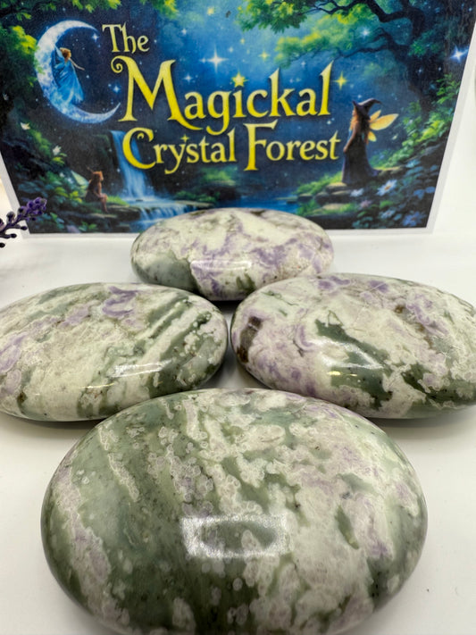 Vesuvianite Palm Stone