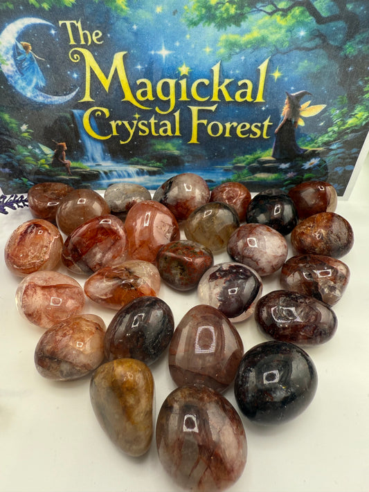 Fire Quartz Tumbled