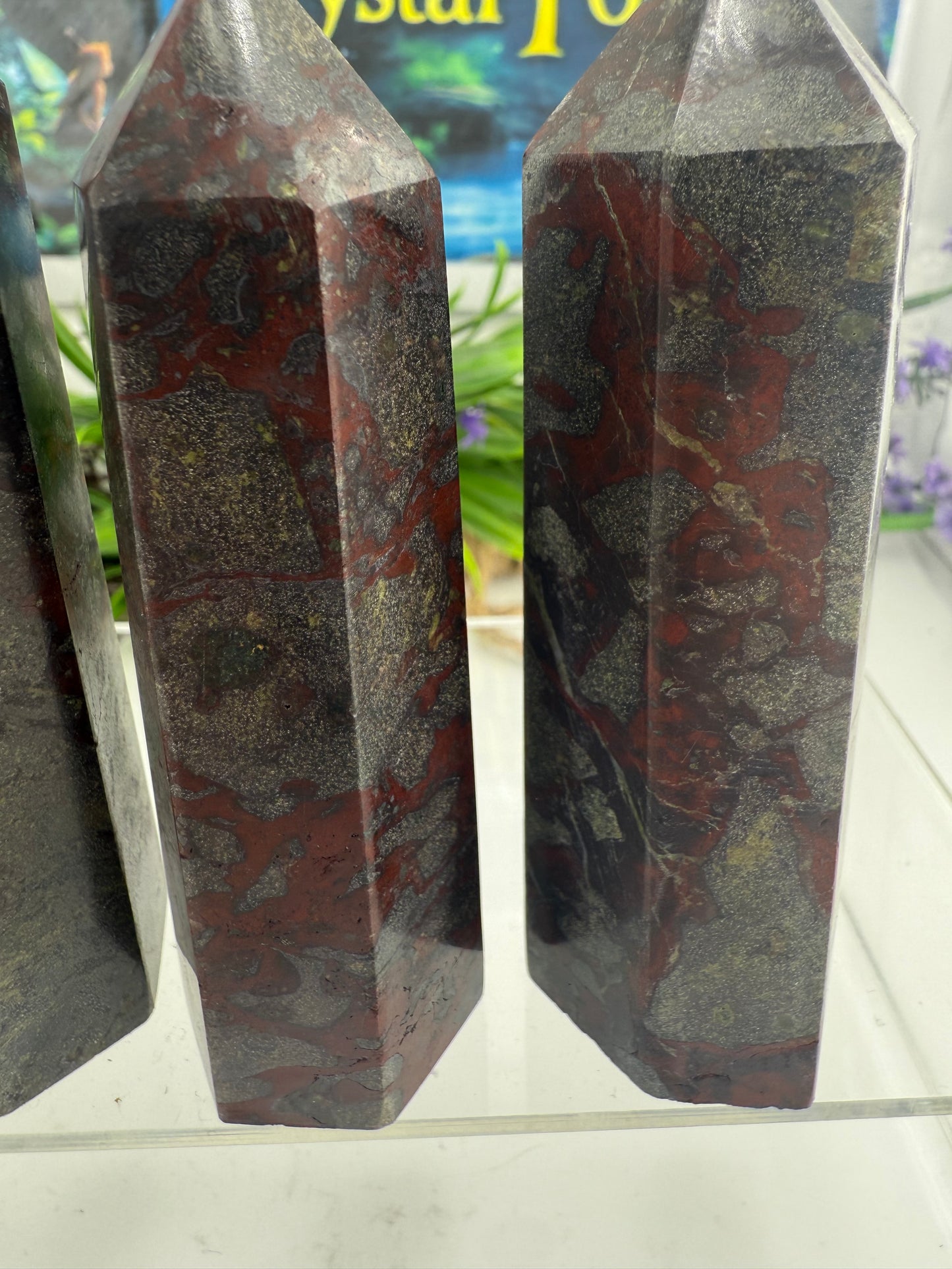Dragonsblood Jasper Points