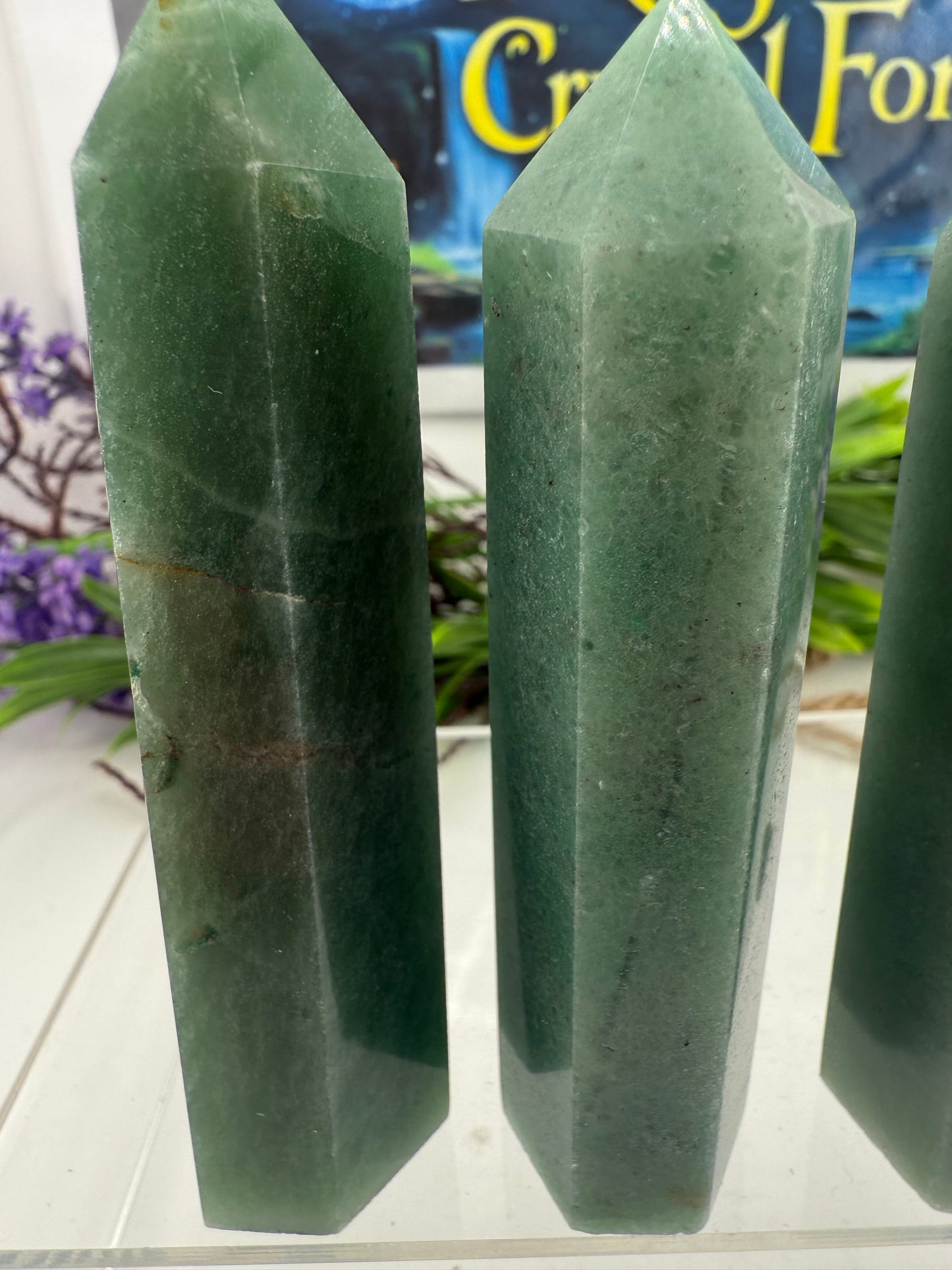 Green Aventurine Points