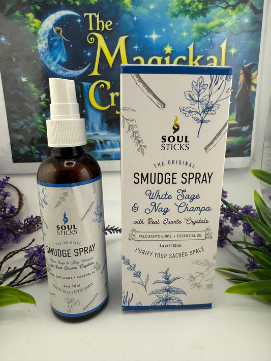 Nag Champa & White Sage Soulsticks Smudge Spray 100ml