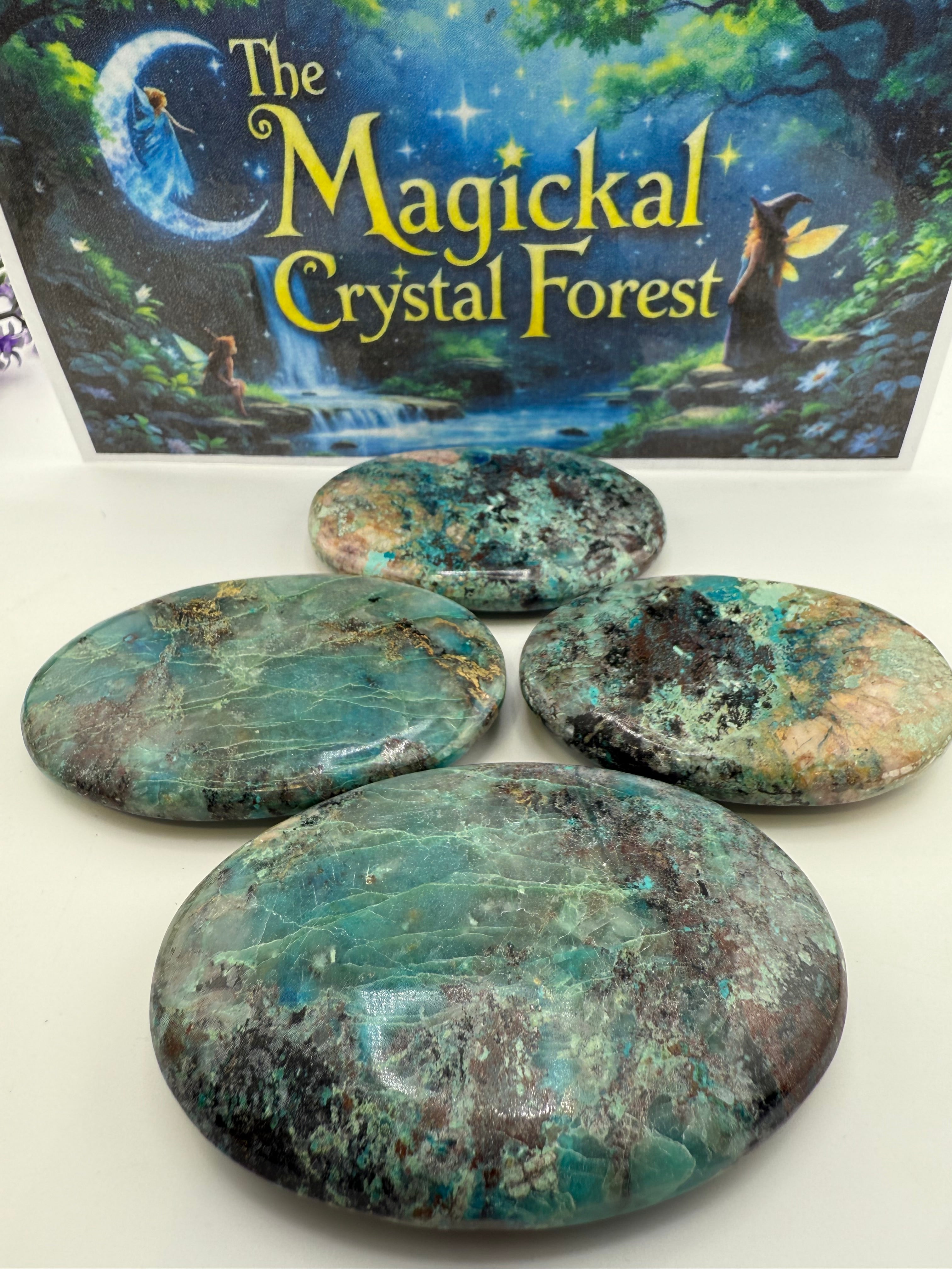 Quantum Quattro Sillica Palm Stone – magickalcrystalforest