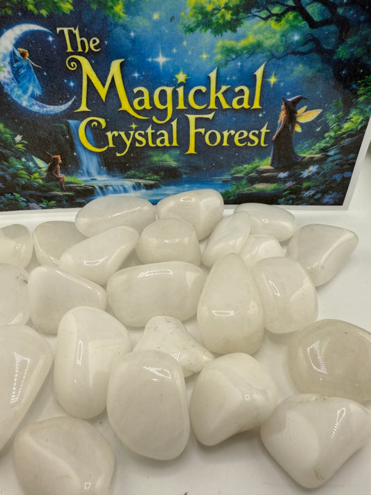 Snow Quartz Tumbled