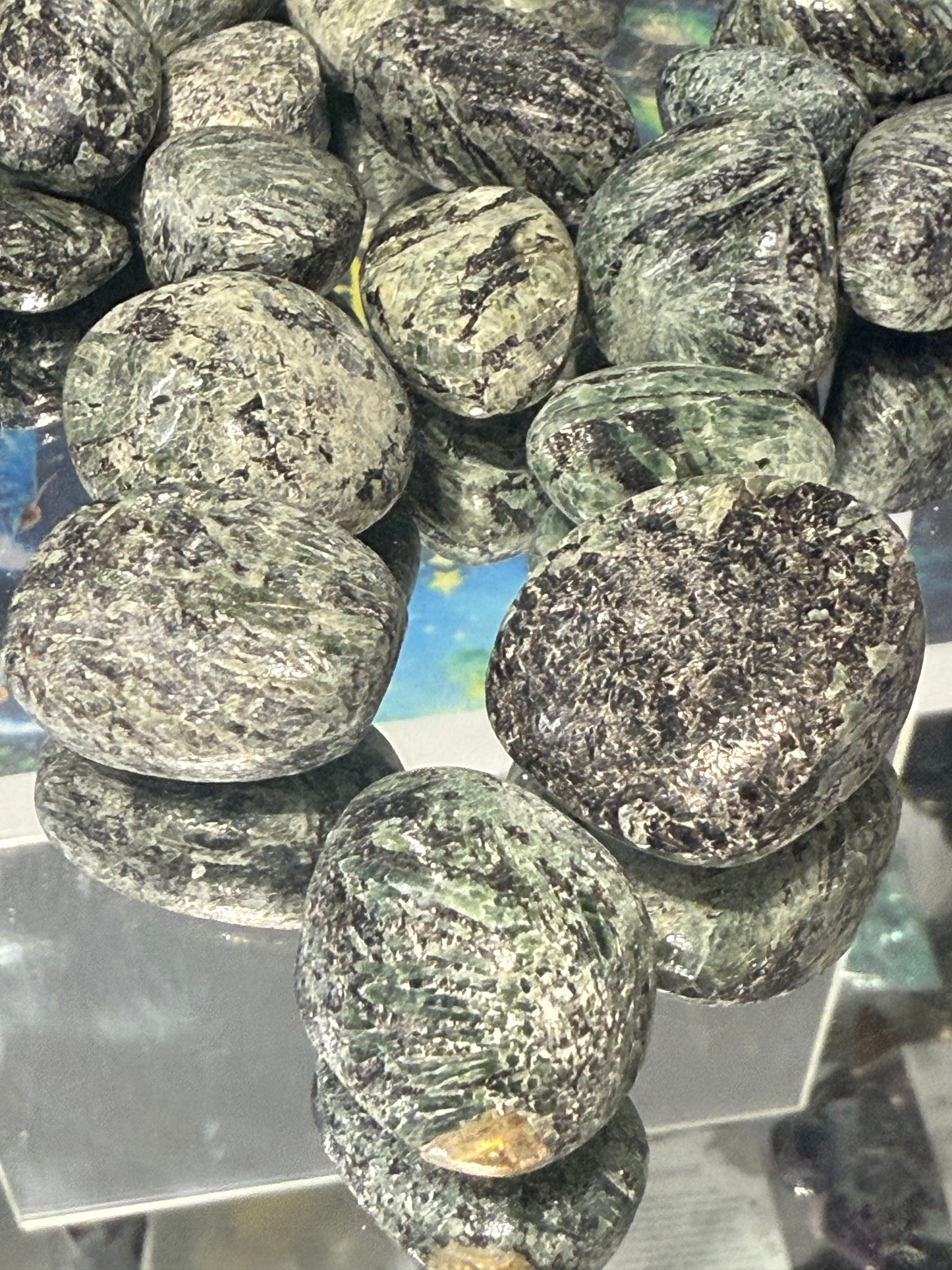 Actinolite Tumbled