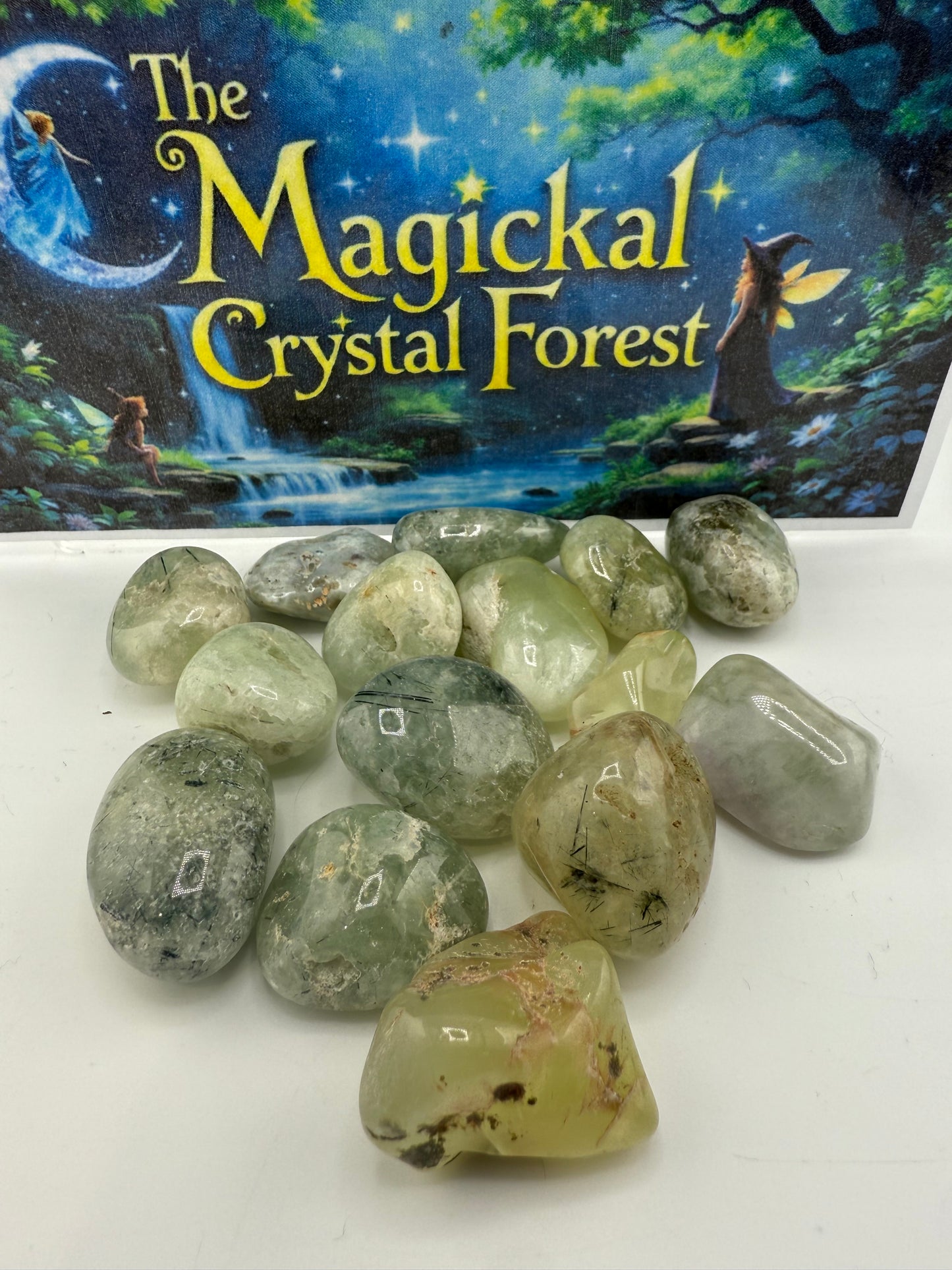 Prehnite Tumbled