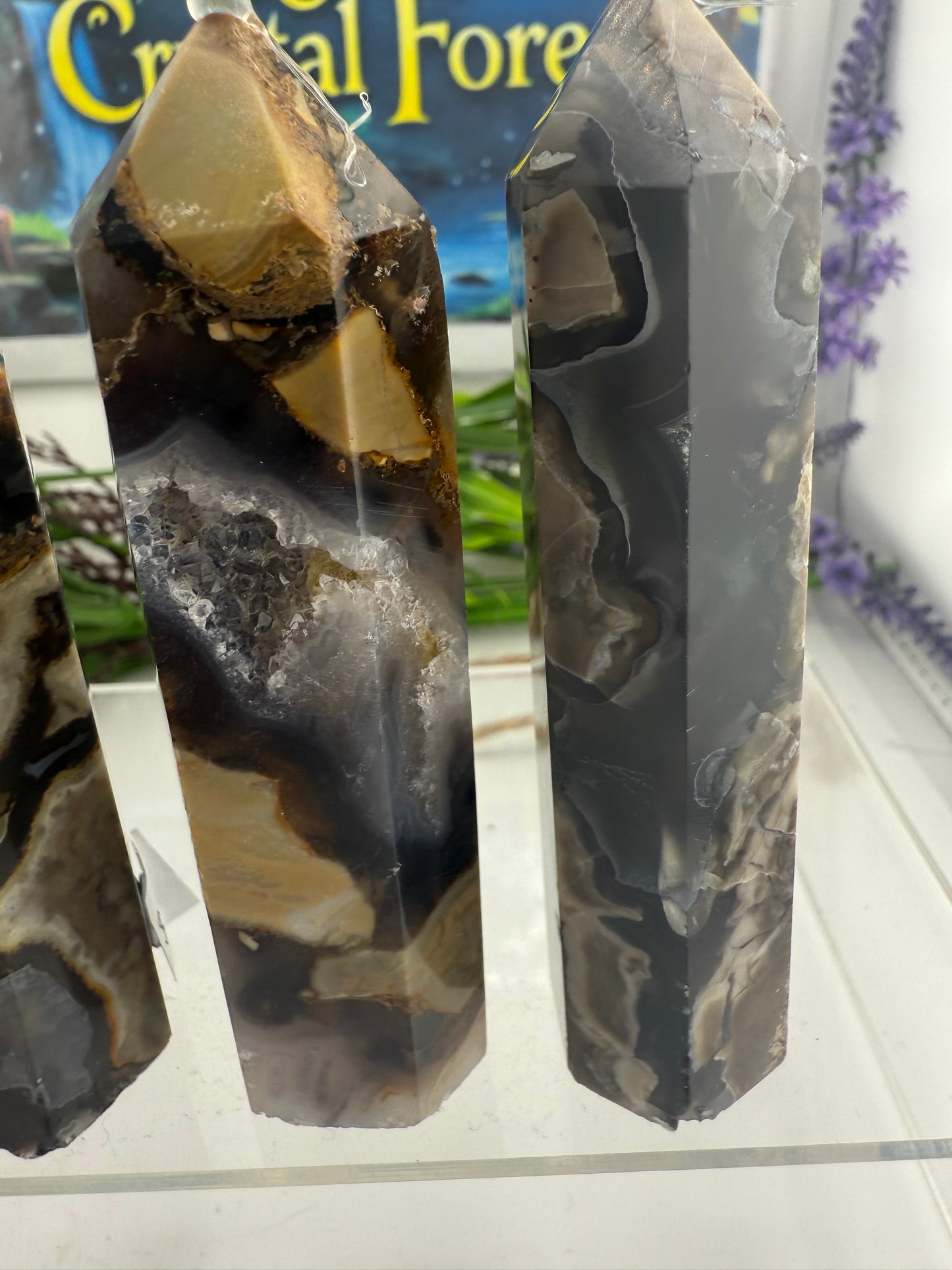 Volcano Agate Points