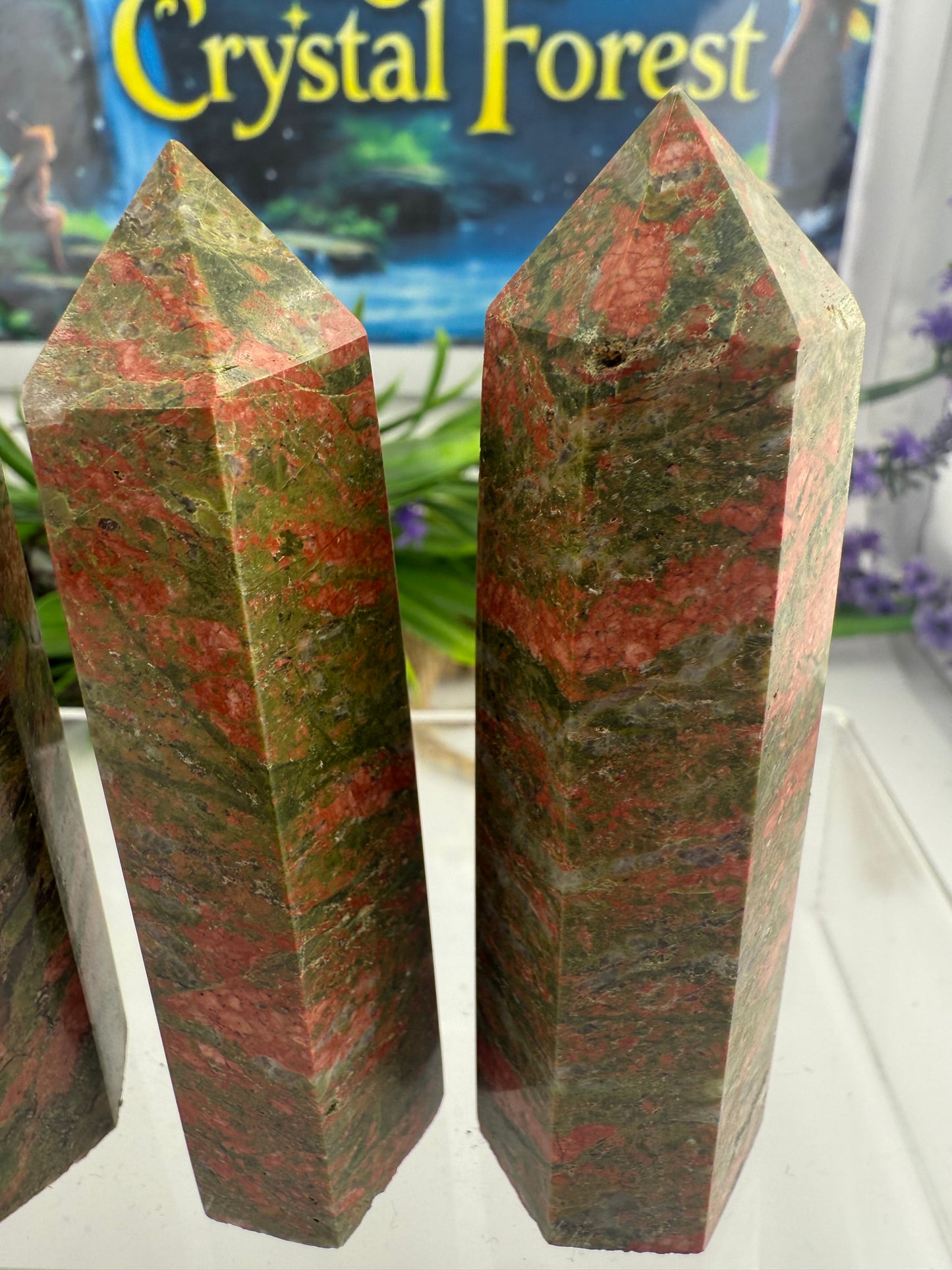 Unakite Points