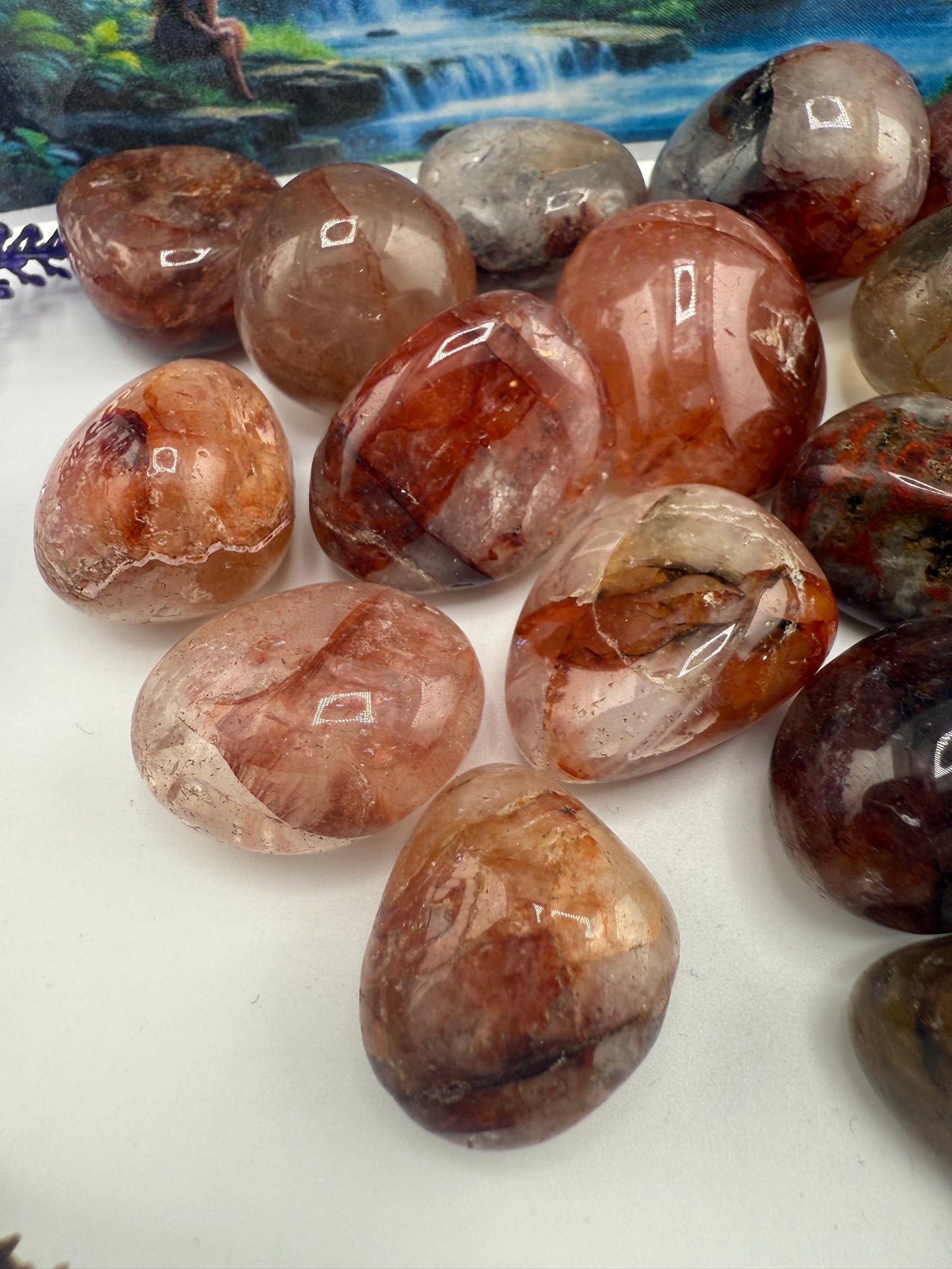 Fire Quartz Tumbled