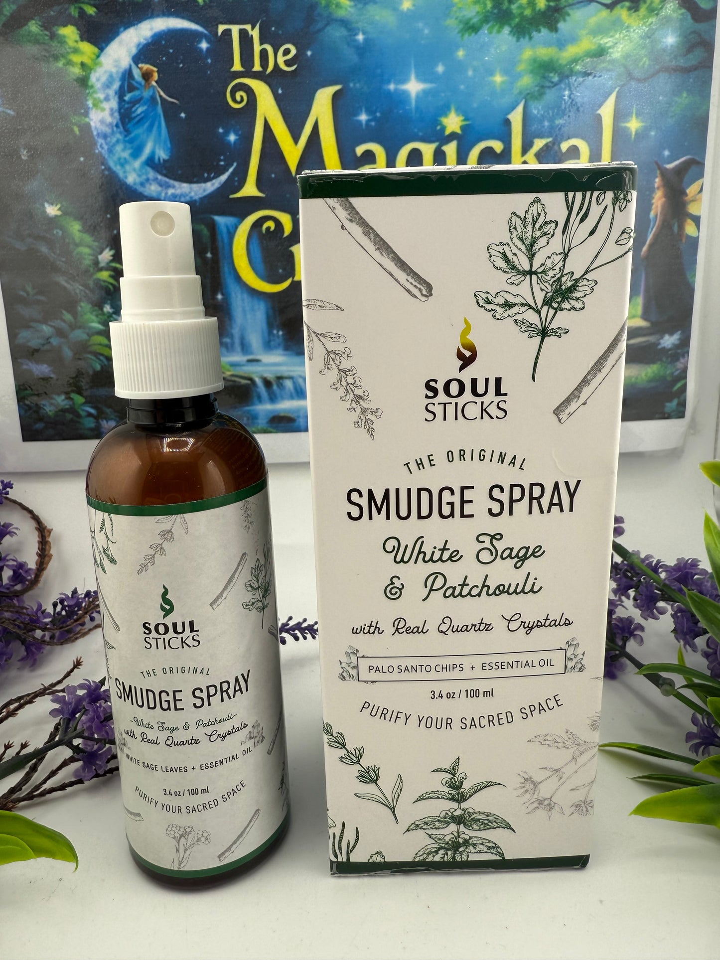 Patchouli & White Sage Soulsticks Smudge Spray 100ml