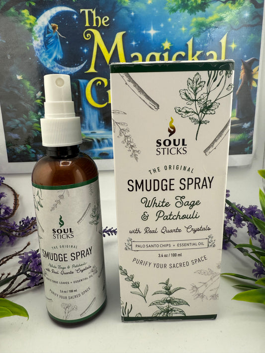 Patchouli & White Sage Soulsticks Smudge Spray 100ml