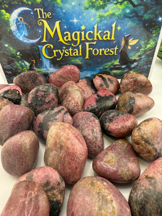 Rhodonite Tumbled