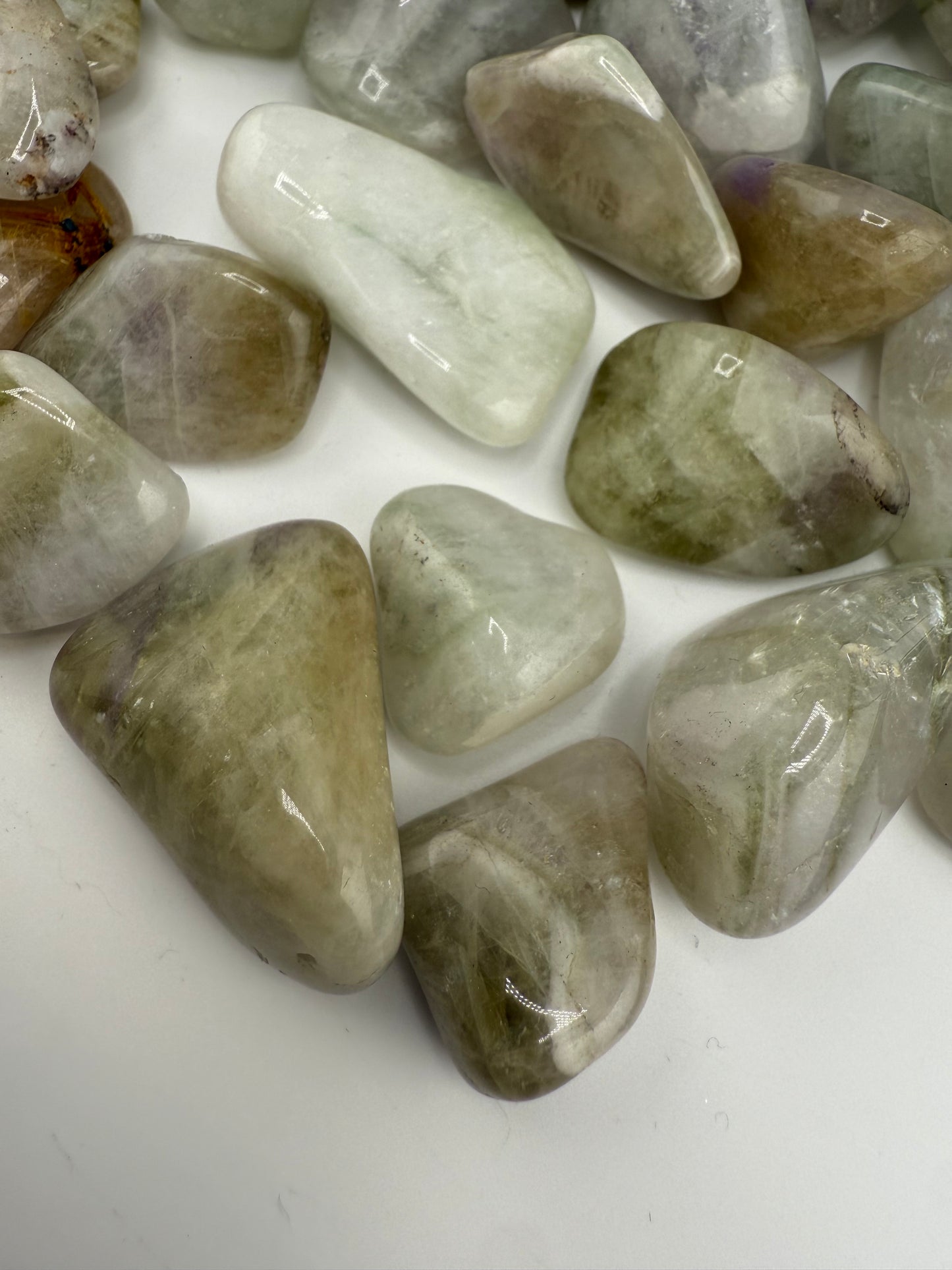 Prasiolite Tumbled