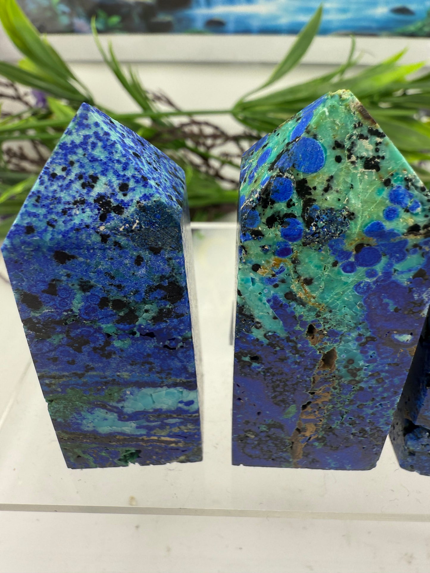 Azurite Points
