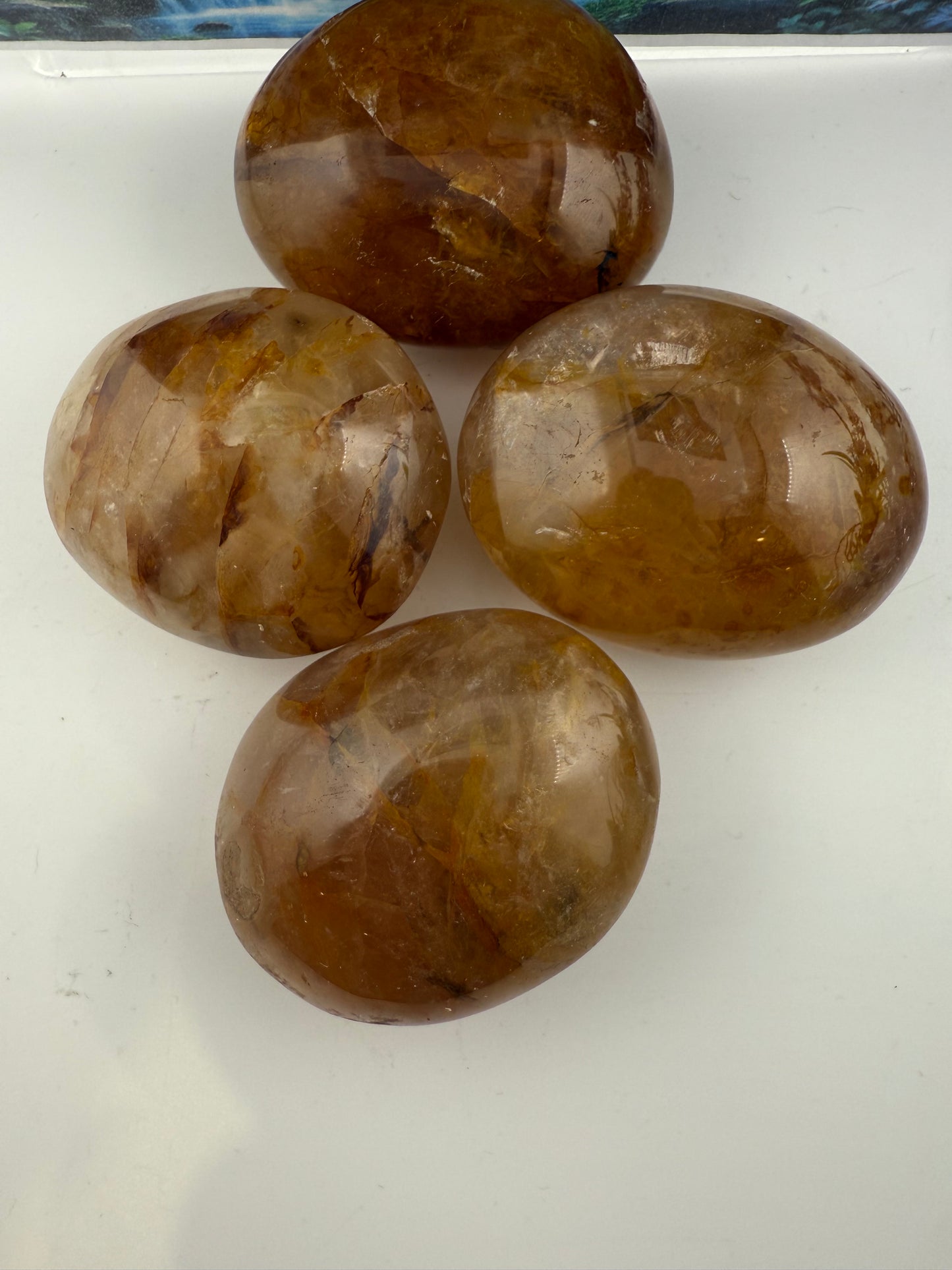 Golden Healer Palm Stones