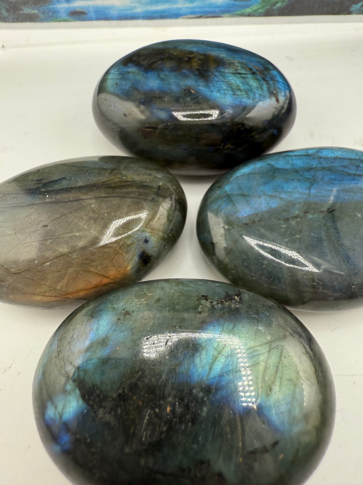 Labradorite Palm Stone