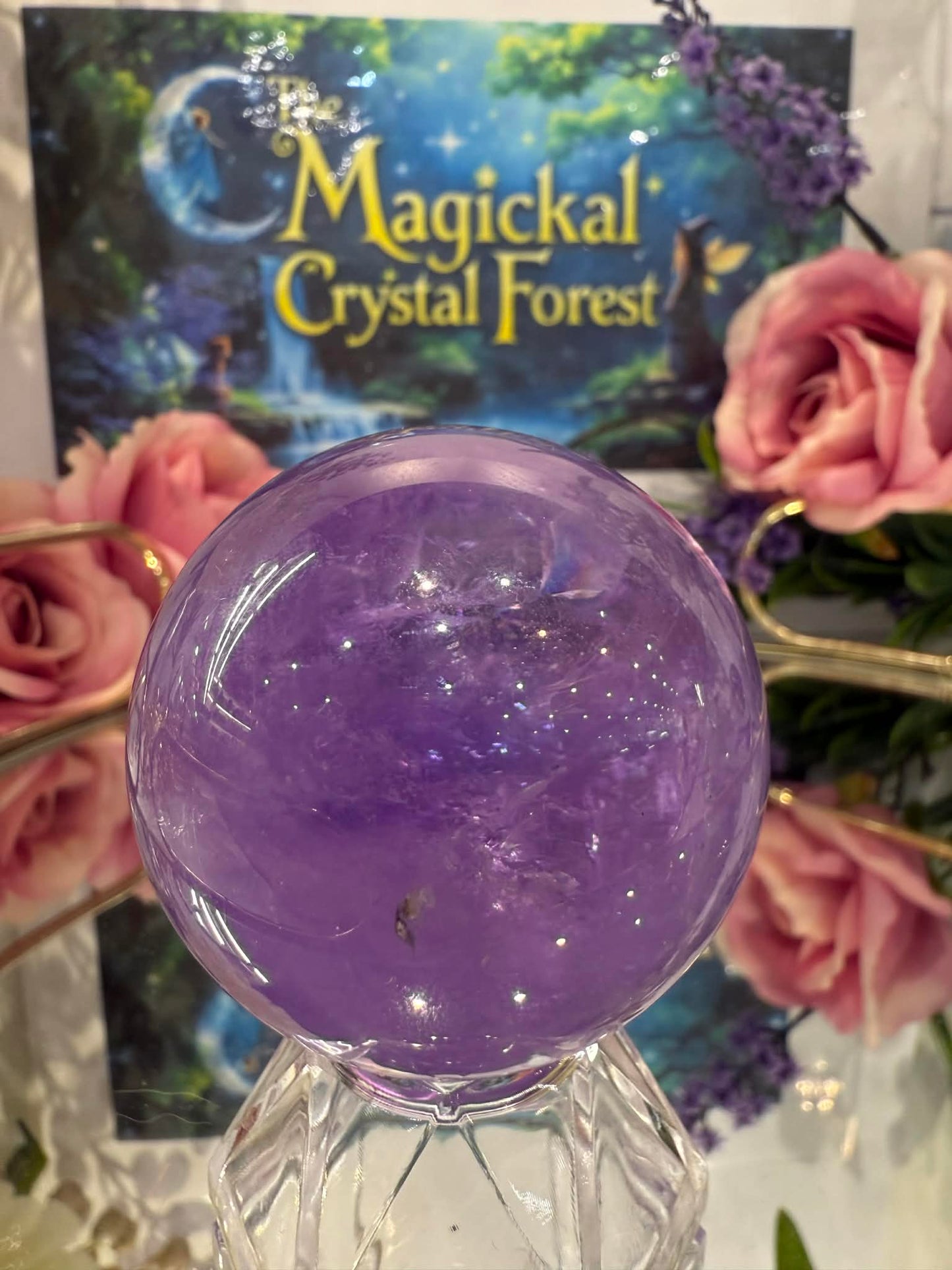 Amethyst Sphere 1