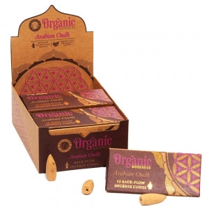 Organic Goodness Arabian Oudh Backflow Cones