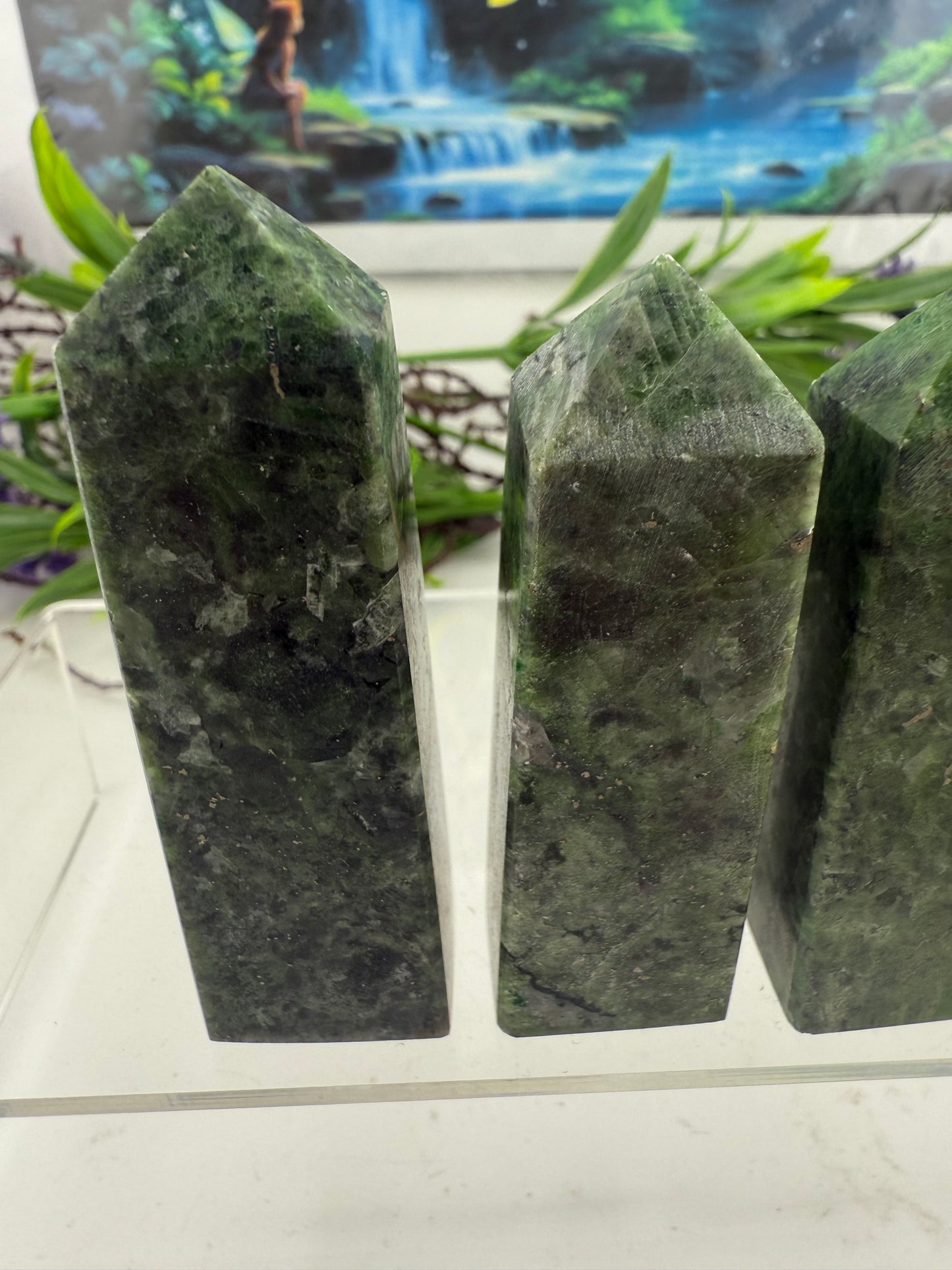 Chrome Diopside Points