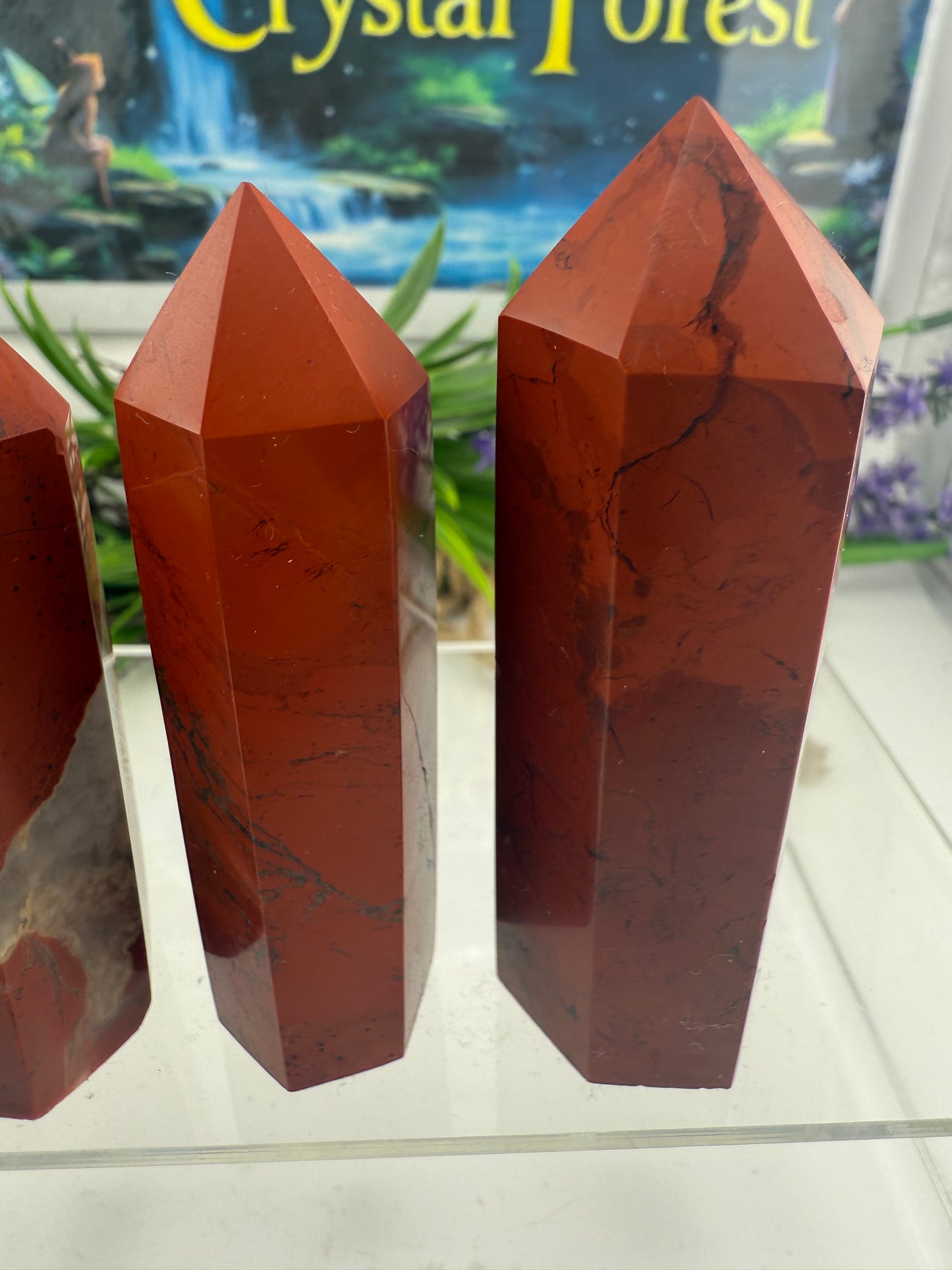 Red Jasper Points