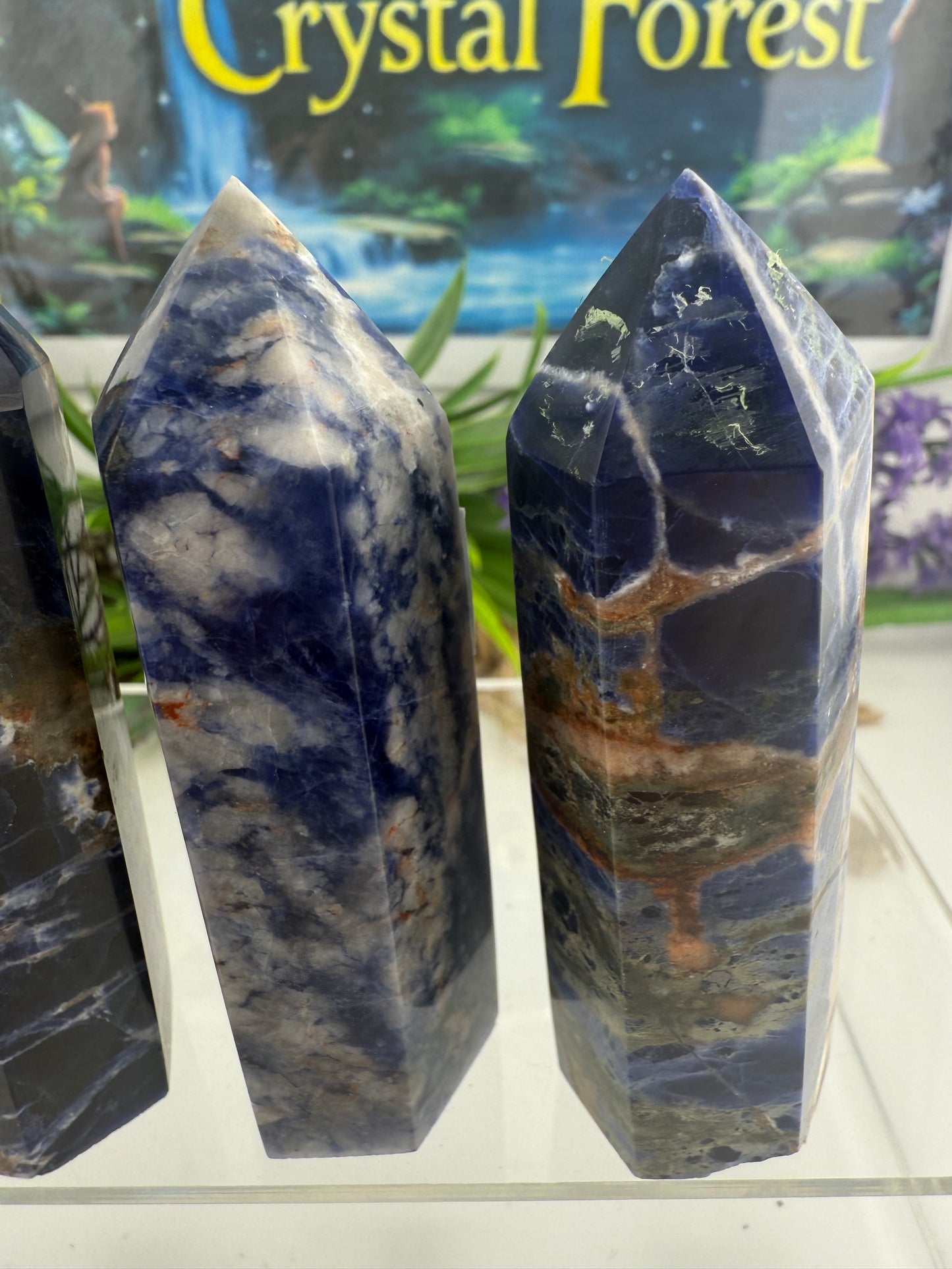 Sodalite Points