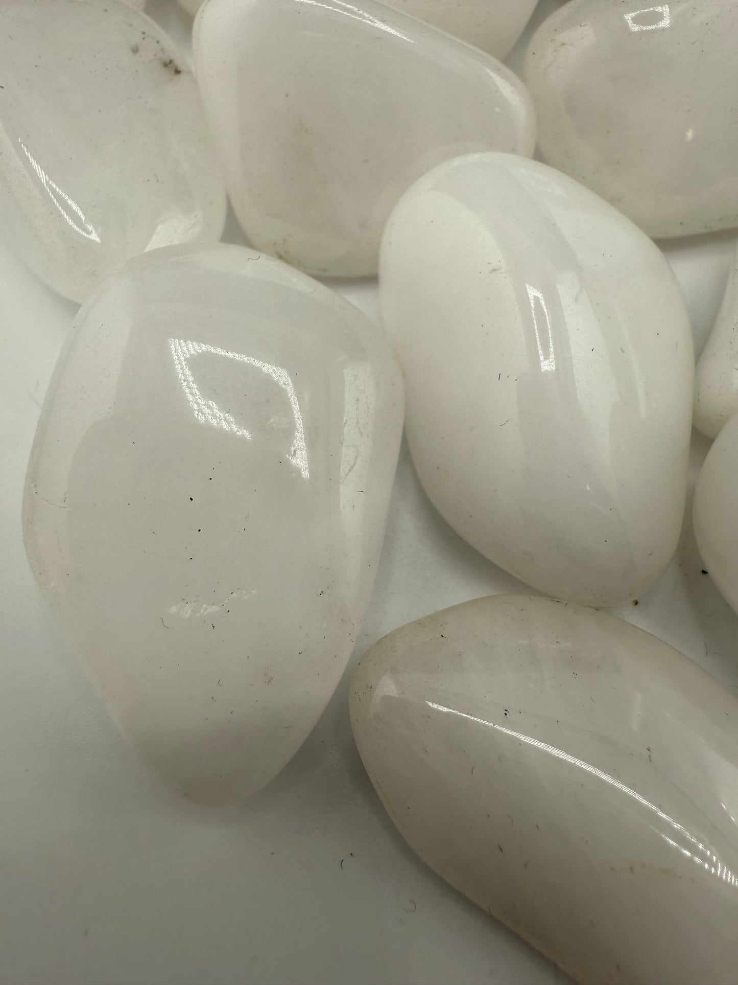 Snow Quartz Tumbled