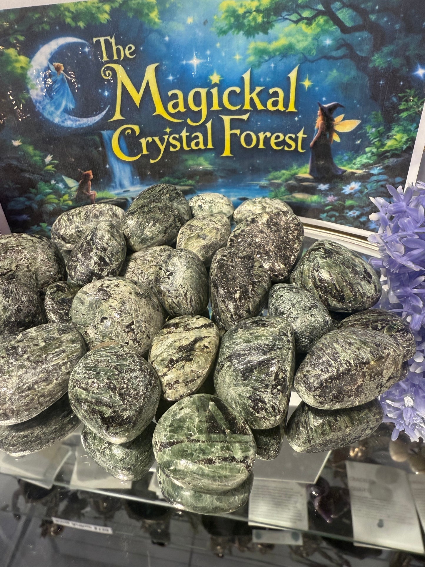 Actinolite Tumbled