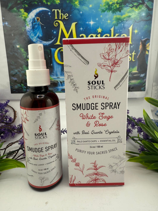 Rose & White Sage Soulsticks Smudge Spray 100ml