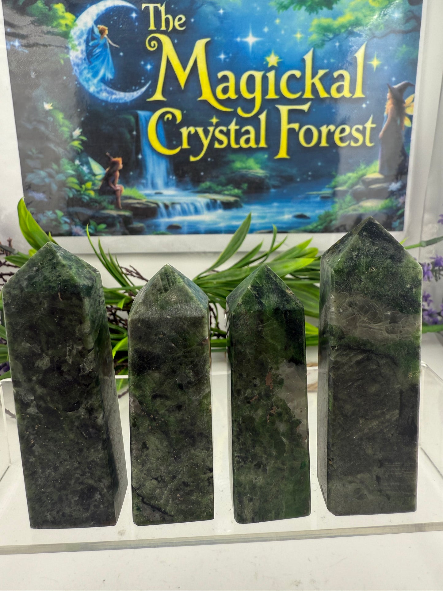 Chrome Diopside Points