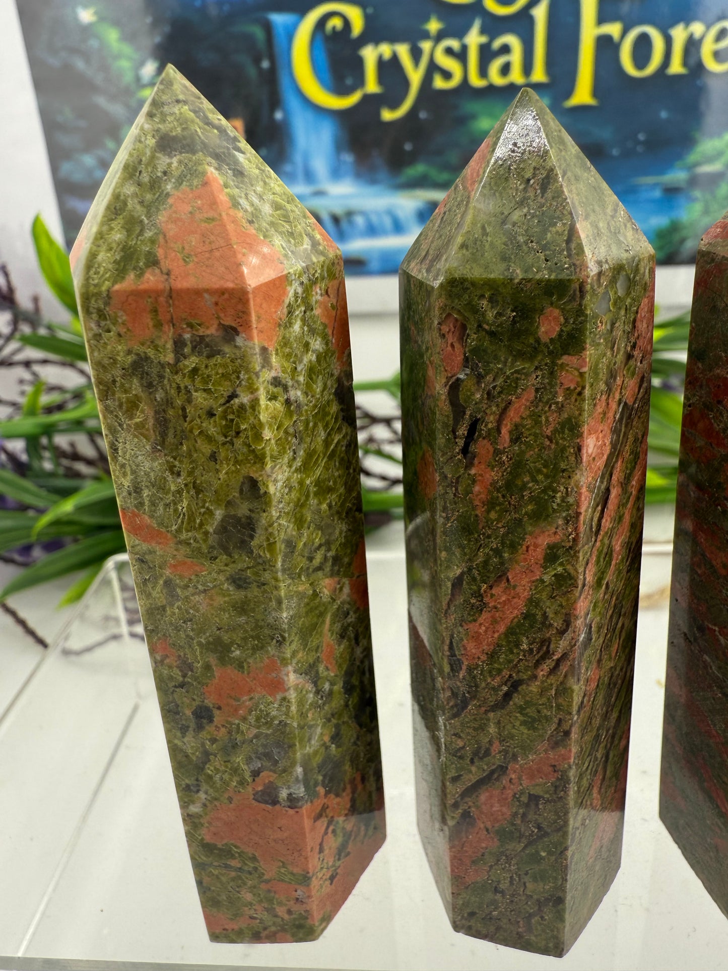 Unakite Points