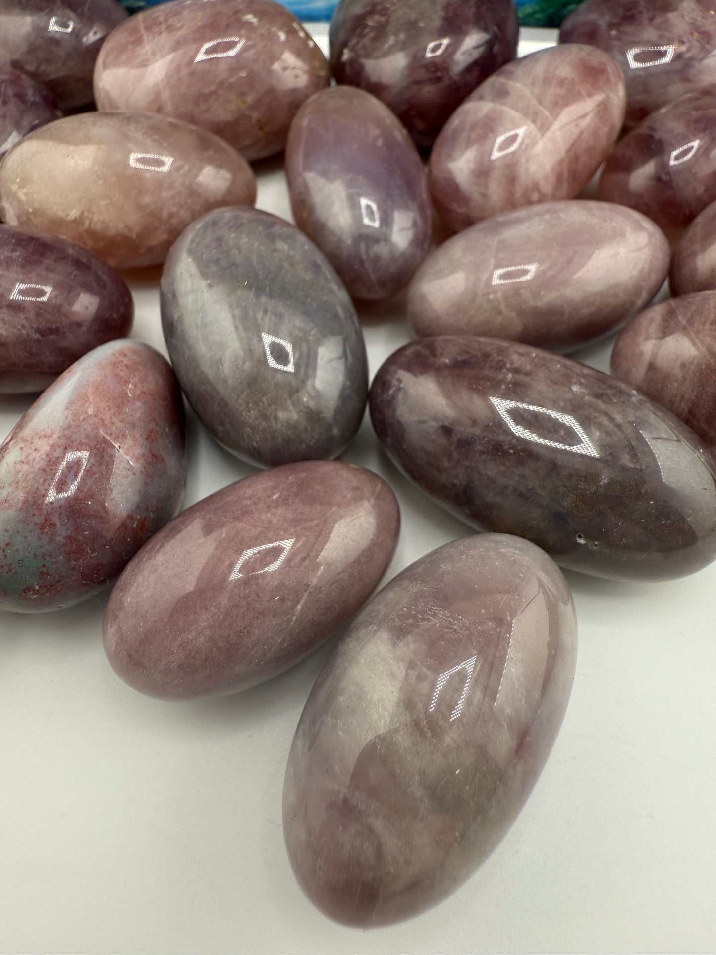 Purple Rose Quartz Tumbled