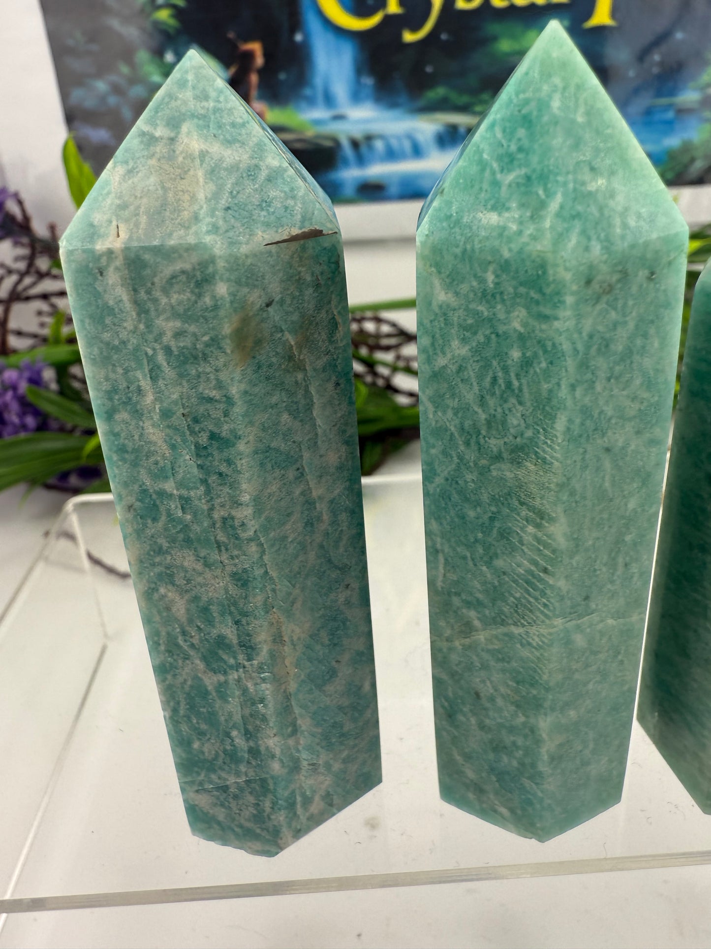 Amazonite Points