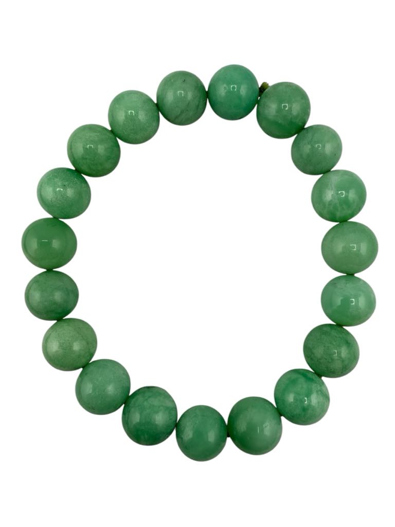 Chrysoprase B Grade Bead Bracelet 8mm