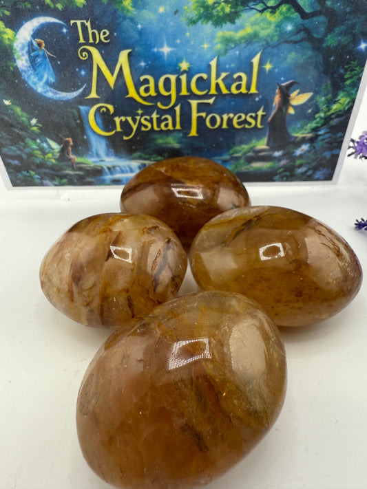 Golden Healer Palm Stones