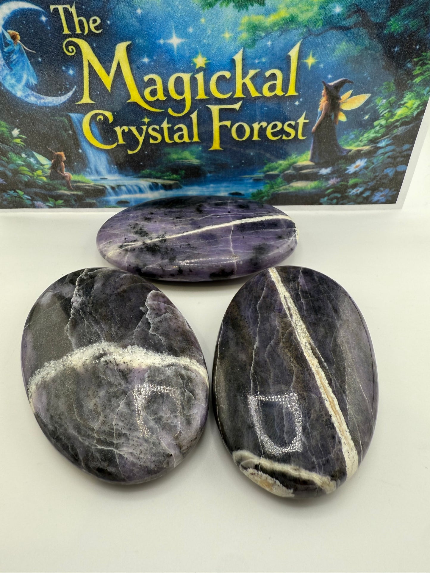 Spurrite Palm Stones