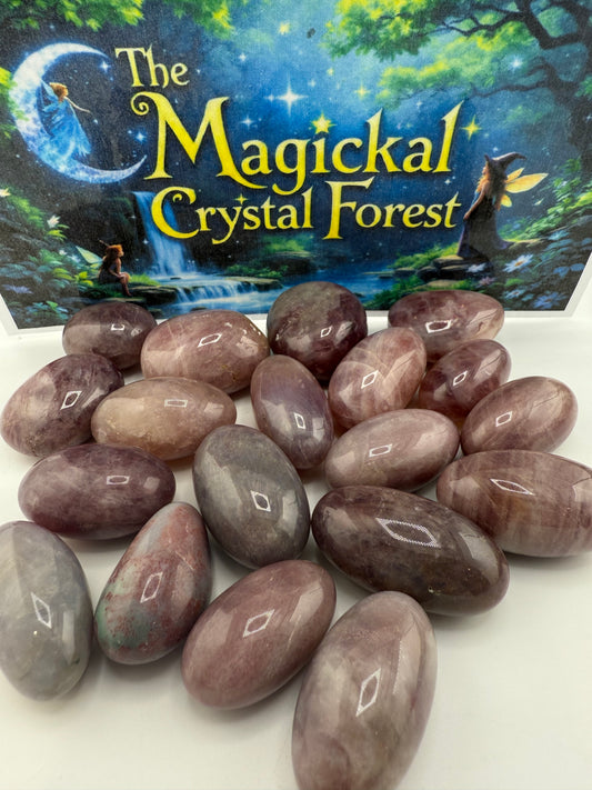 Purple Rose Quartz Tumbled