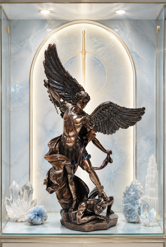 St Michael with demon Large