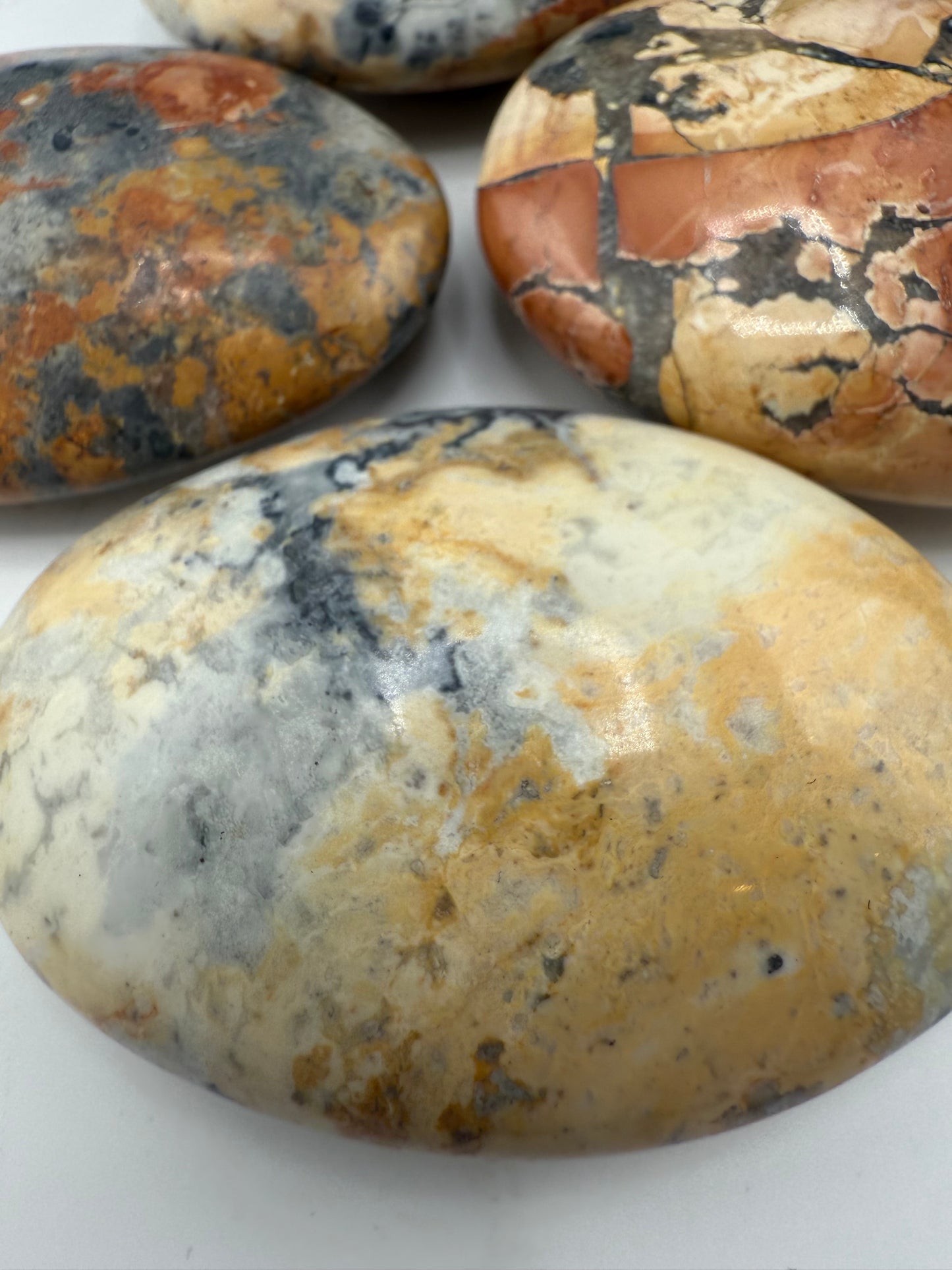 Malingano Jasper Palm Stones