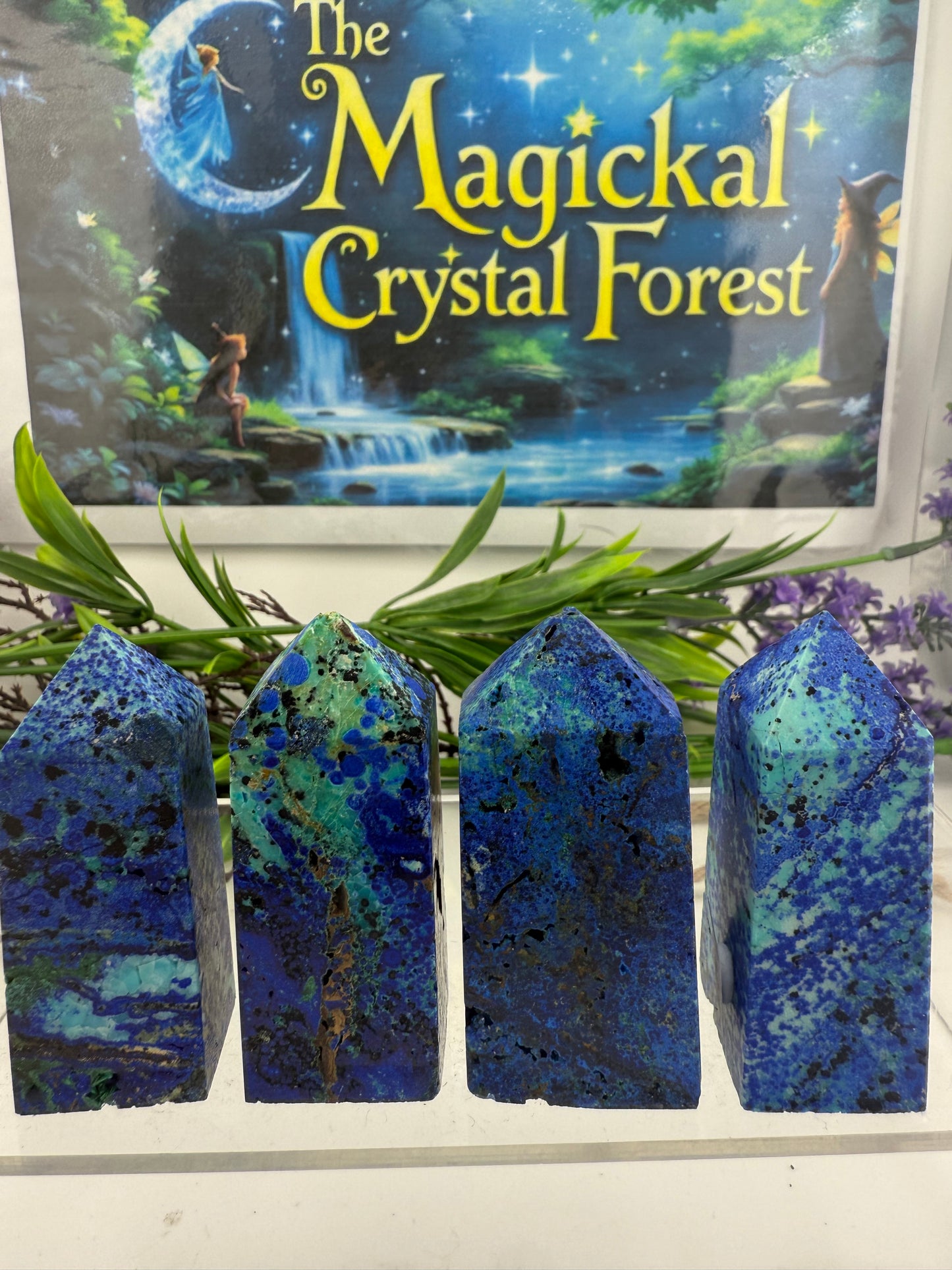 Azurite Points