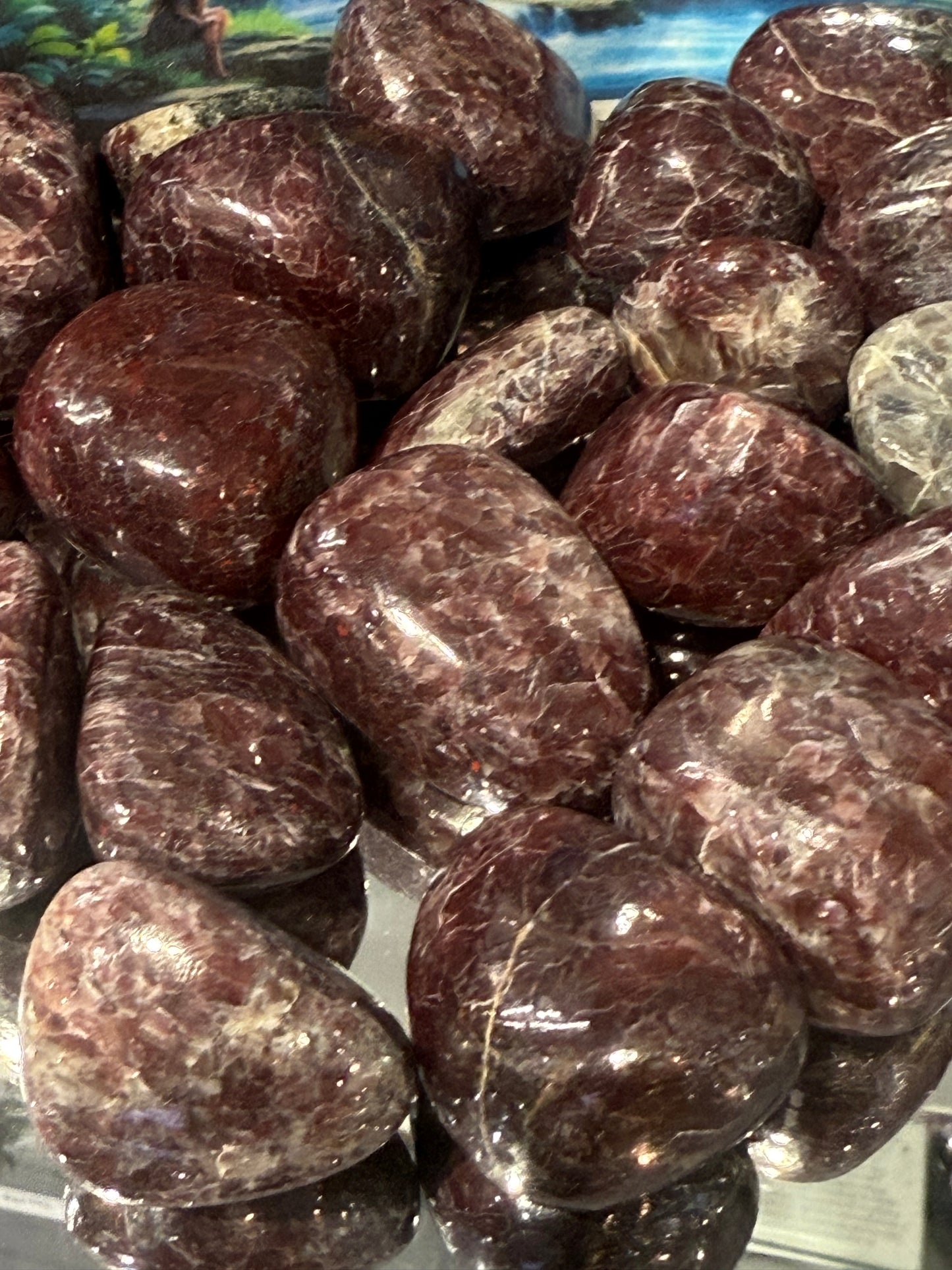 Unicorn Lepidolite Tumbled