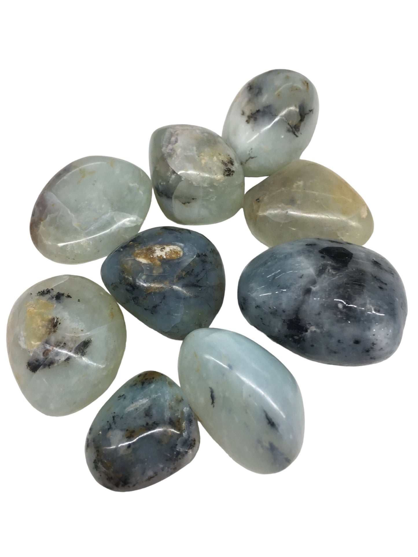 Blue Opal Peru Tumbled