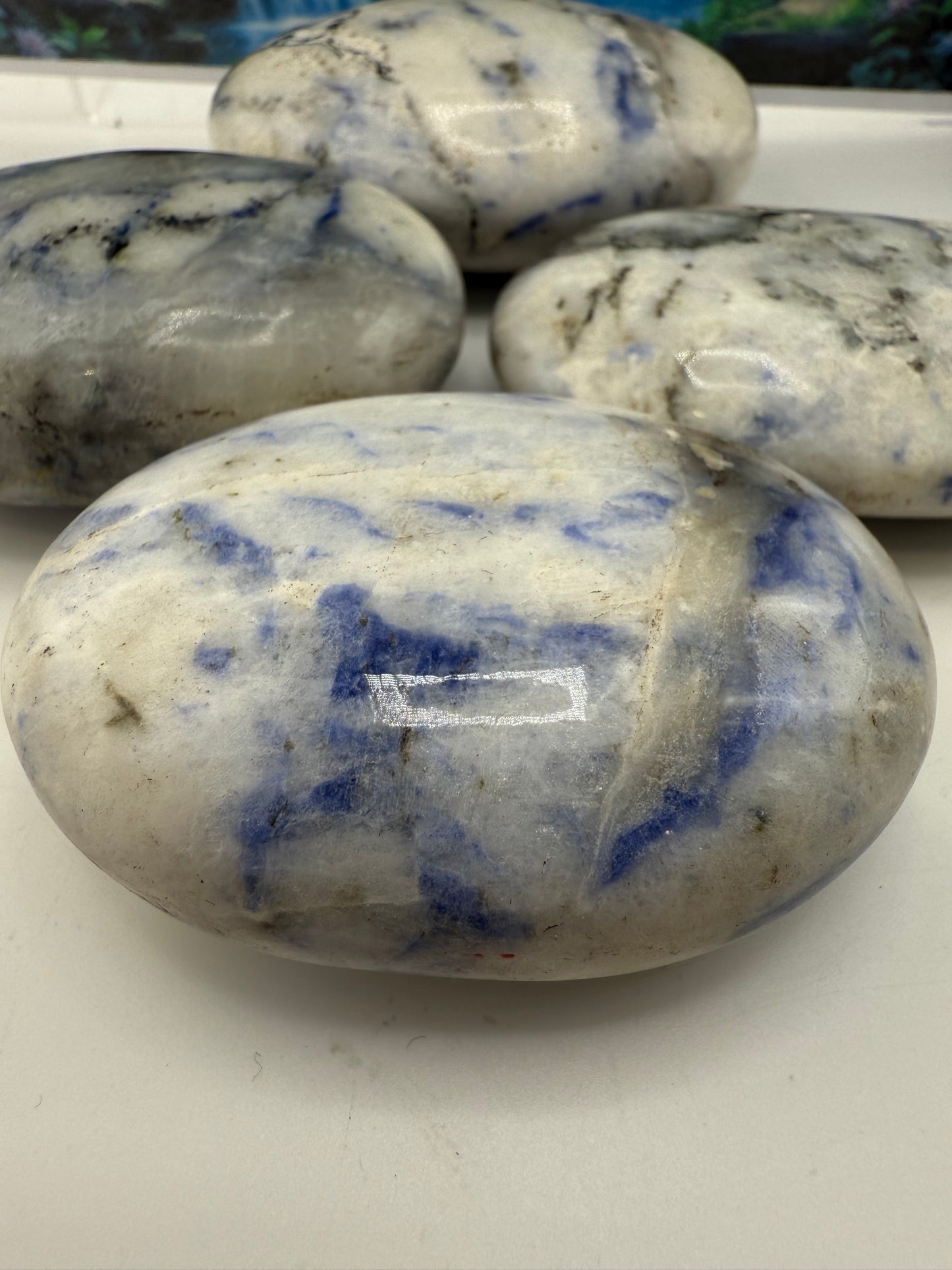 Afghanite Palm Stones